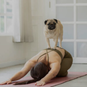 Puppy Pose Yoga
